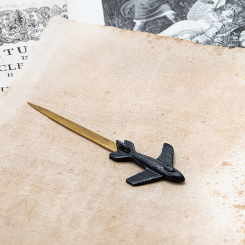 Pewter Airplane Letter Opener