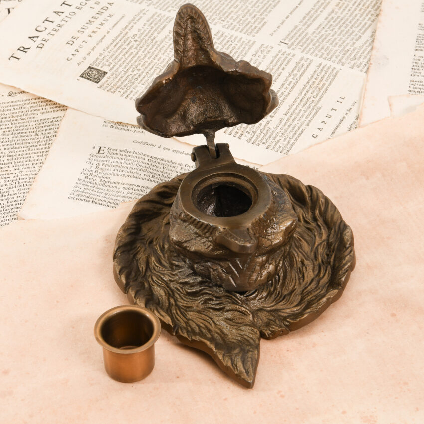 Fox Head Inkwell - Image 4