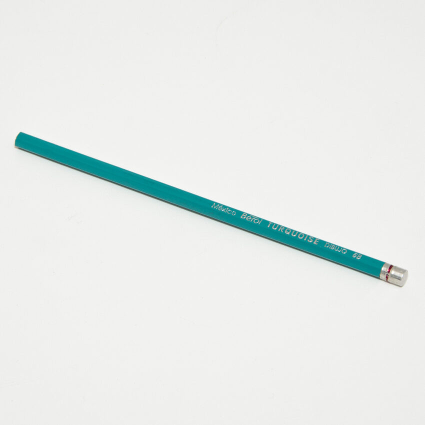 Turquoise Drawing Pencil (6B) - Berol (Mexico) - Image 2