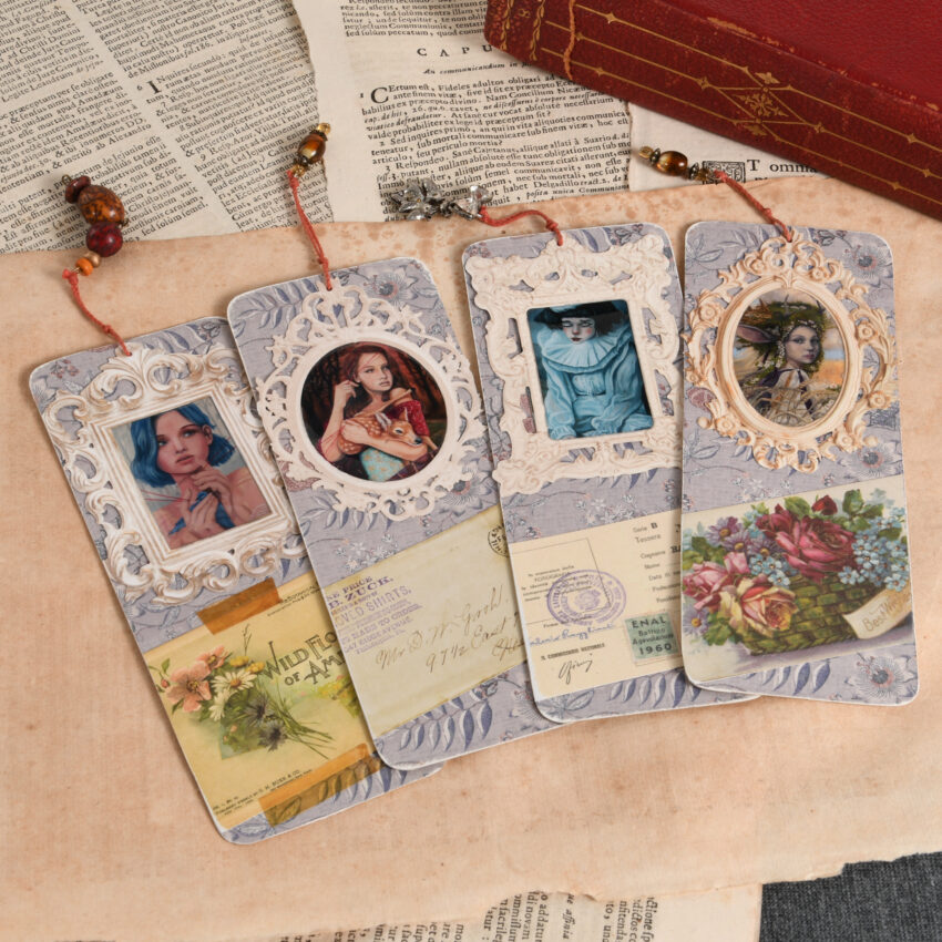 NFC Bookmark, All Four Bookmarks