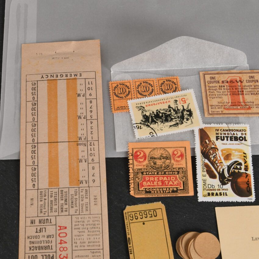 Ephemera Pack - Yellow Theme Vintage Detail