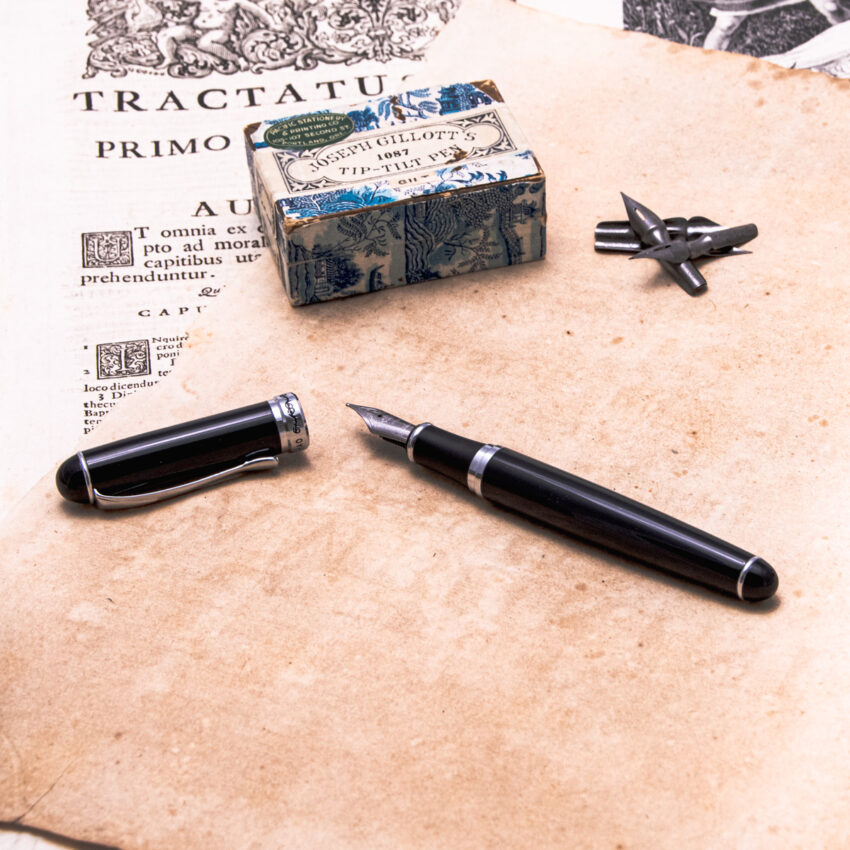 Fountain Pen (Black & Chrome) – Jinhao