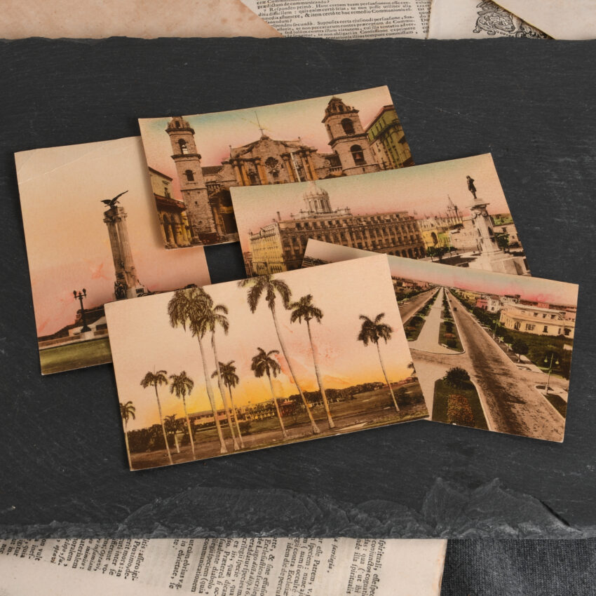 Republic of Cuba Postcards, Top Angled Var