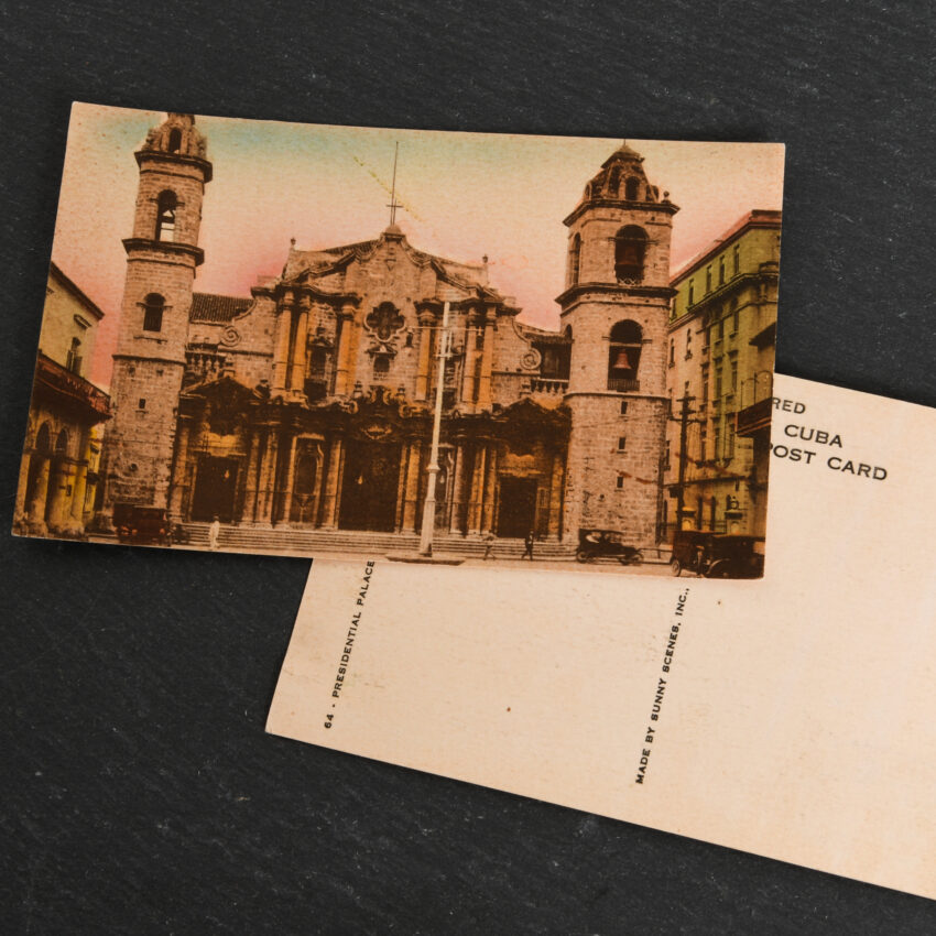 Republic of Cuba Postcards, Hand Colored